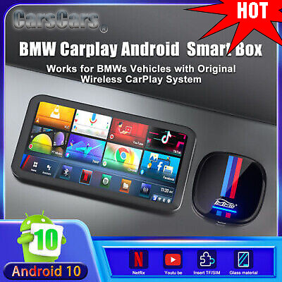 CarPlay Ai Box Andriod 10.0 Wireless CarPlay & Andriod Auto Fit for BMW  ID7 F30