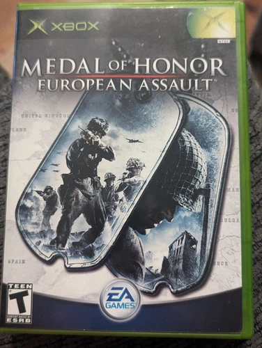 Medal of Honor: European Assault (Microsoft Xbox, 2005) Complete W/ Manual CIB