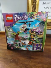 LEGO Friends Jungle Bridge Rescue w/ Mia & Matthew #41036 NEW INSIDE BOX 365 Pcs