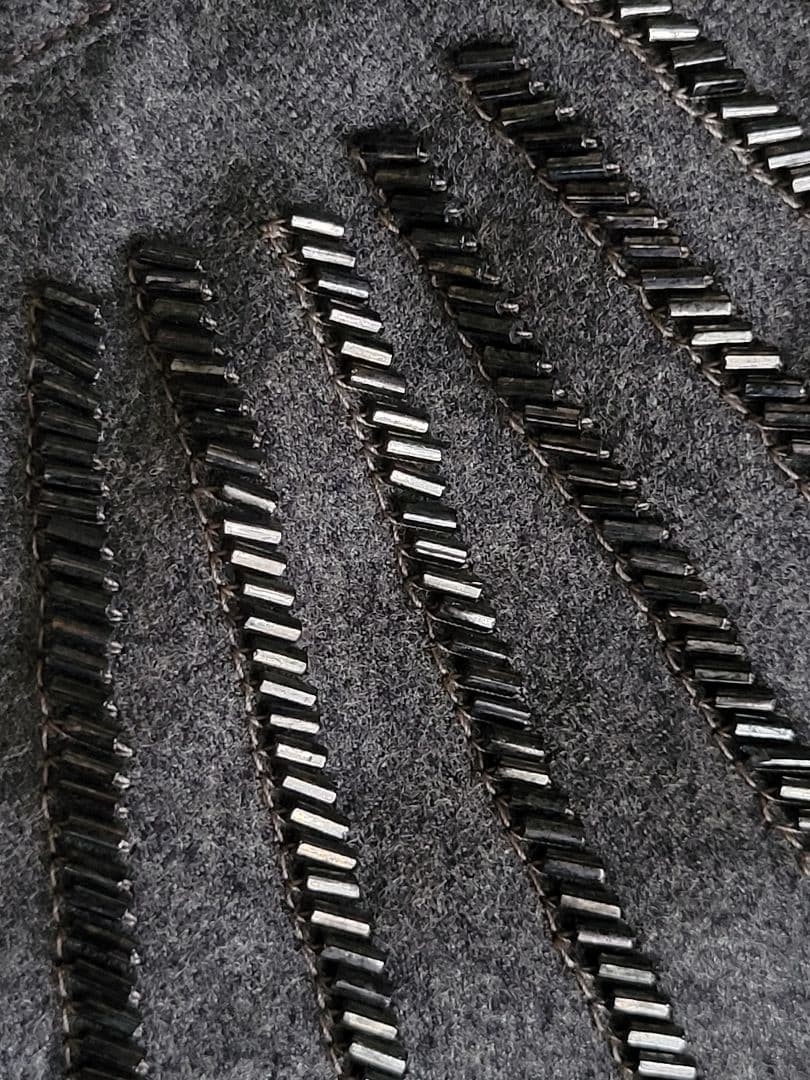 GUCCI Vintage Batwing Dress Beaded Decoration One Piece Size 38 147368K Authen thumbnail 10