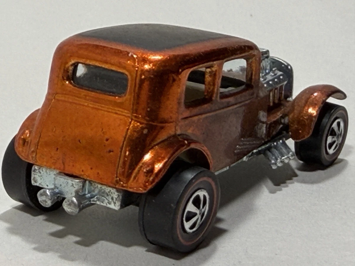 Rare Hot Wheels Redline – '32 Ford Vicky Cuivre/orange – USA – 1/64