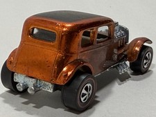 Hot Wheels Redline 32 Ford Vicky Orange 1968 Vintage All Original Condition