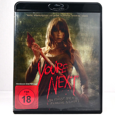 Youre Next Bluray Adam Wingard Sharni Vinson Nicholas Tucci Wendy Glenn FSK18