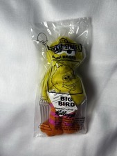 Vintage 1999 Kellogg s Sesame Street Big Bird Mini Beans Plush Toy NWT 4.5