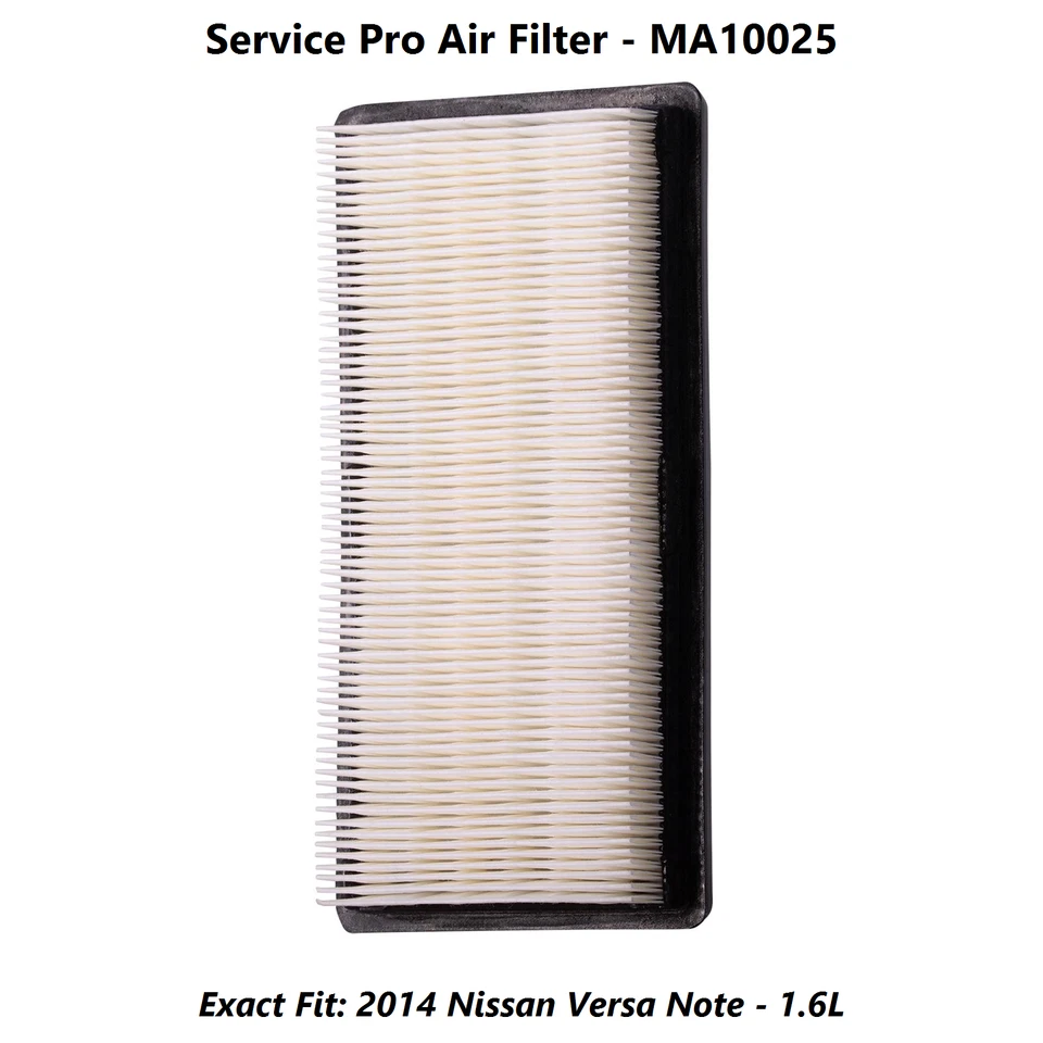 2014 Nissan Versa Note 1.6L Complete Oil, Air & Cabin Filter Kit (5W-30) Foto 4 de 4