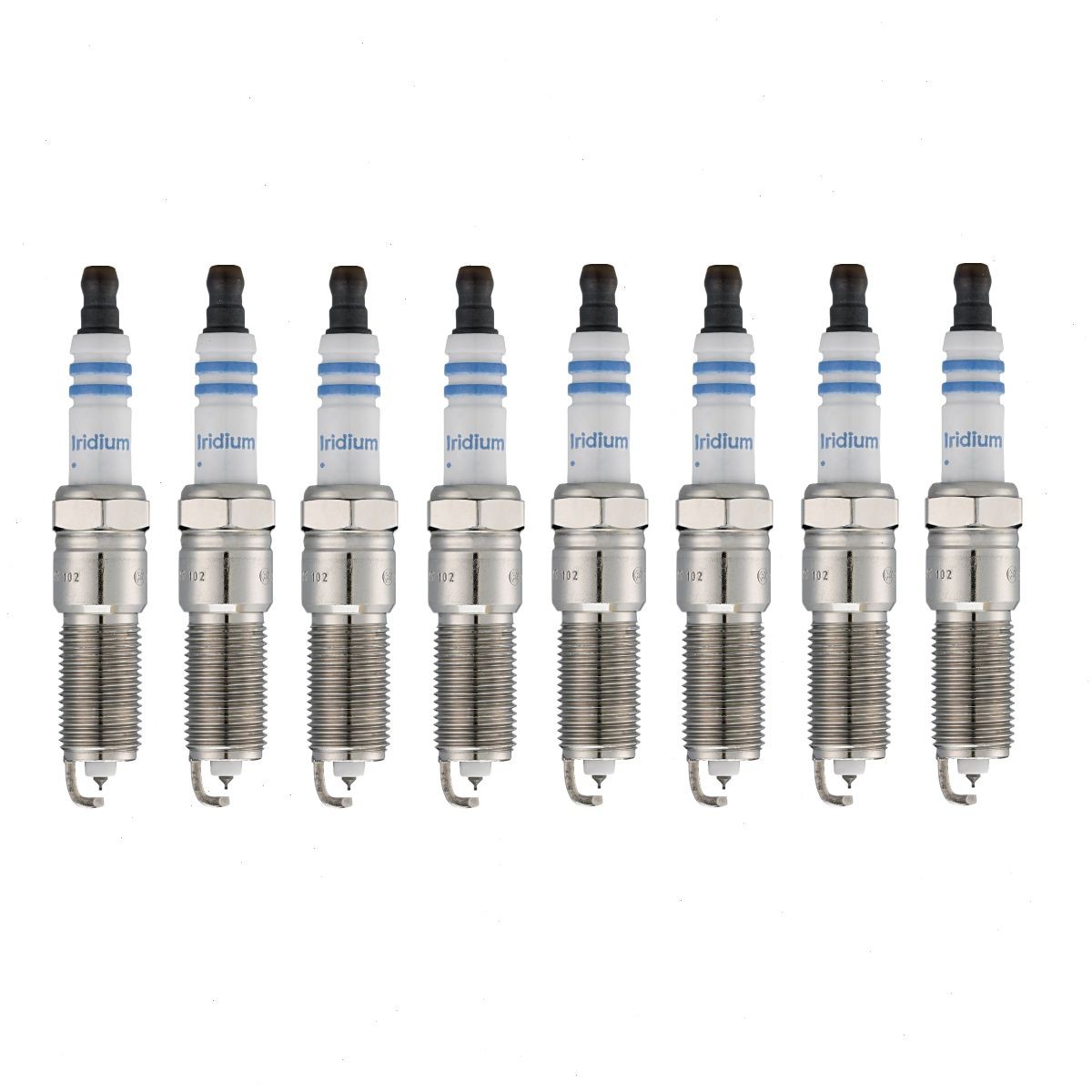 8 pc Bosch Double Iridium Spark Plugs for 2011-2017 Ford F-150 5.0L V8 xu