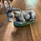 Vintage Italy Papier-mâché Nativity Animals - 2 Camels & Donkey — photo 2