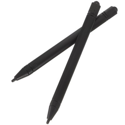 2 Pcs Graphic Tablets Pen Digital Stylus For Painting Drawing Design Black