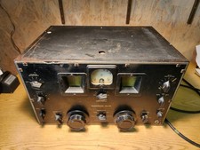 Vintage Hammarlund HQ-120 Shortwave Receiver Tube Radio. HEAVY Untested.