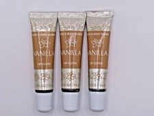 Bath & Body Works Lip Gloss Vanilla 0.47 Fl oz. Pack of 3