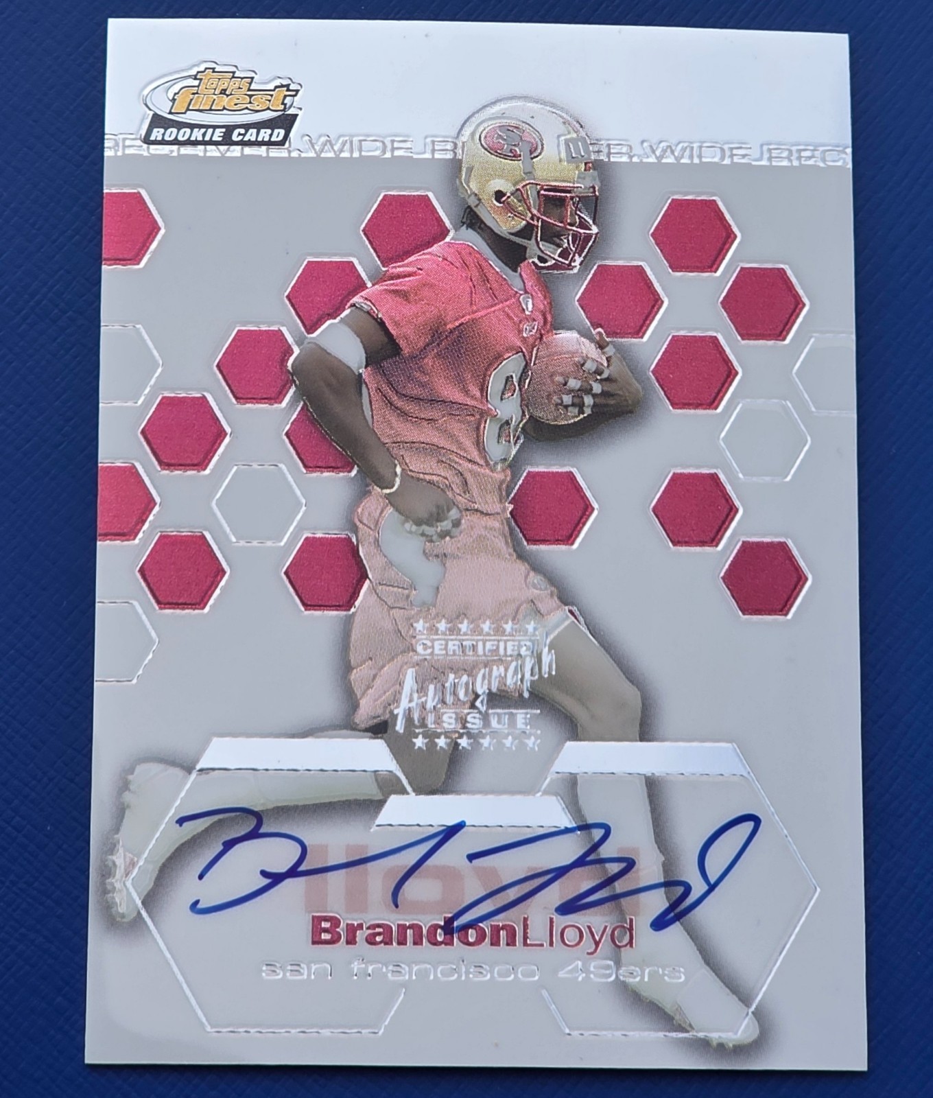 Brandon Lloyd Finest #148 Autograph
