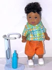 Barbie Happy Family Nikki Doll  w/ Outfit , Accessory & Kaiser Stand
