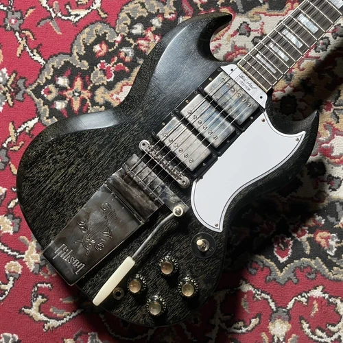 Gibson Murphy Lab 1963 SG Custom Maestro Silver Fox Ultra Light Aged