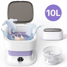 10L Faltbare Camping Waschmaschine Reise Waschautomat für kleine Gegenstände