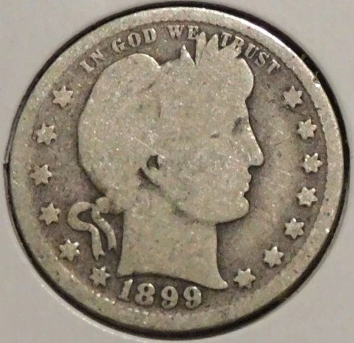 Silver Quarter - Barber - 1899 [611]