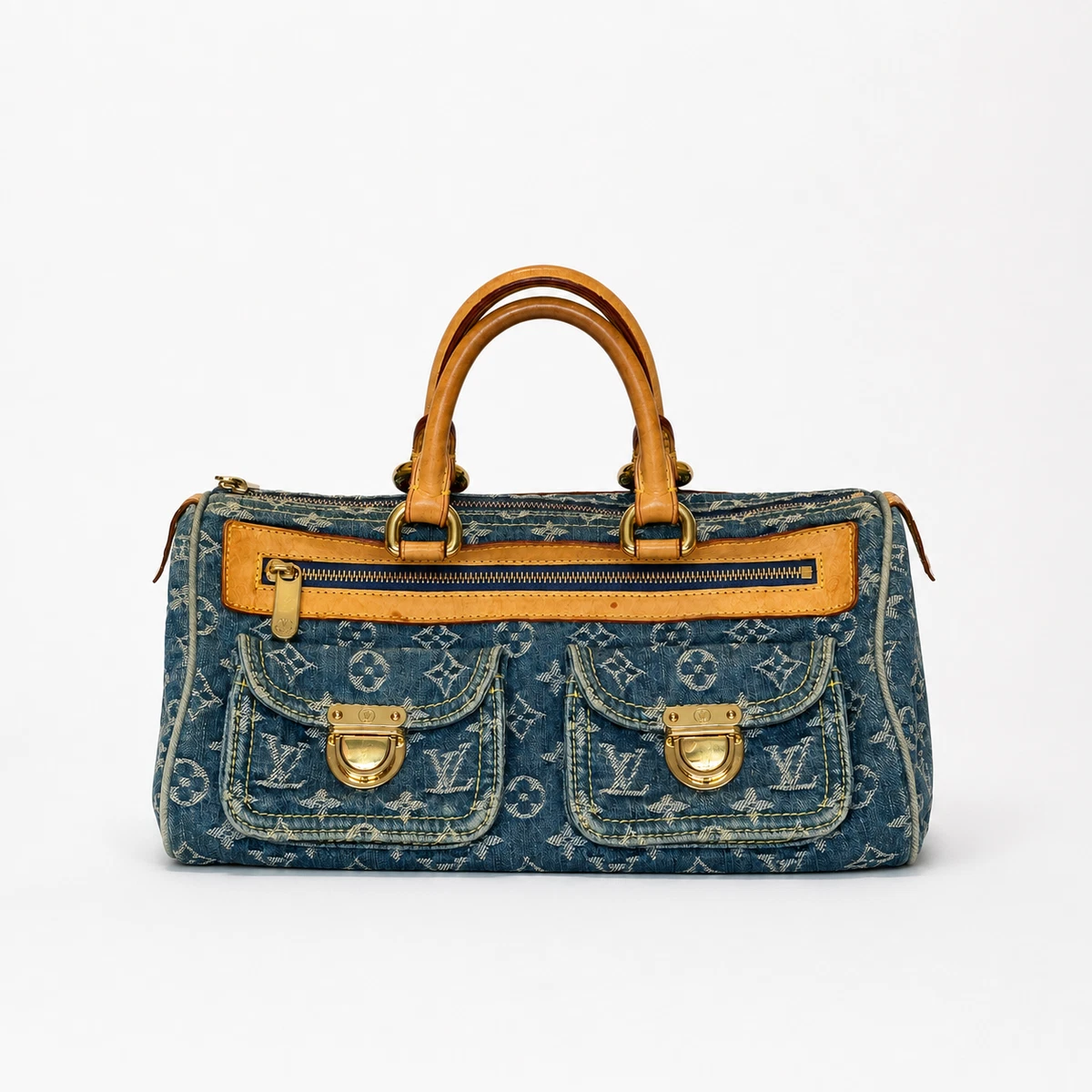Louis Vuitton Denim Bags for sale | eBay