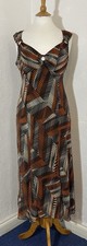 Per Una M&S Size 12L Dress Midi Lined Zip Elegant Party Evening Holiday 2070