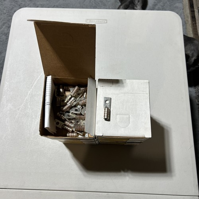 #ad #ad Ilsco CRA 2 Compression Lug 2 STR 1 4 Hole 1 Hole Copper Connection Lot Of 200 $175.99