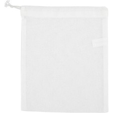 Creativ, Tote Bags and Purses, Cotton, White, One Size One Size White