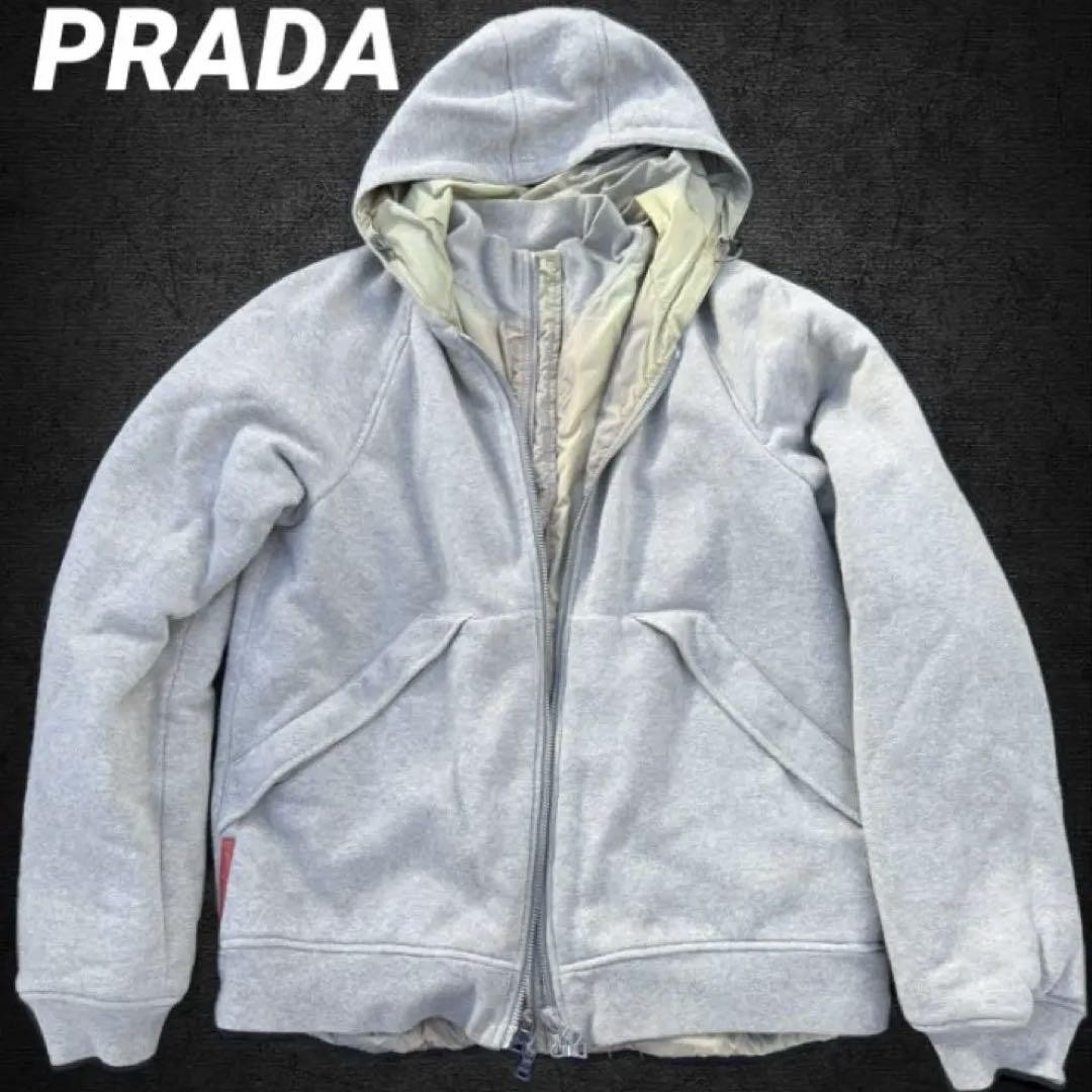 ジャケット・アウター Prada gimmick zip hooded jacket Prada gimmick zip hooded jacket