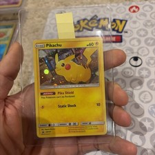 Pikachu Cosmo Holo Promo SM157 Black Star Promo Rare Sun & Moon NM