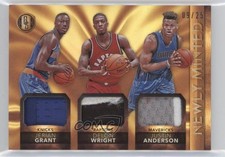 2015 Panini Gold Standard 9/25 Delon Wright Jerian Grant Justin Anderson #6 9w4