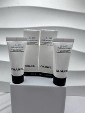 LOT 2 CHANEL LE LAIT ANTI POLLUTION CLEANSING MILK To WATER ~ NIB ~ 5ml Each