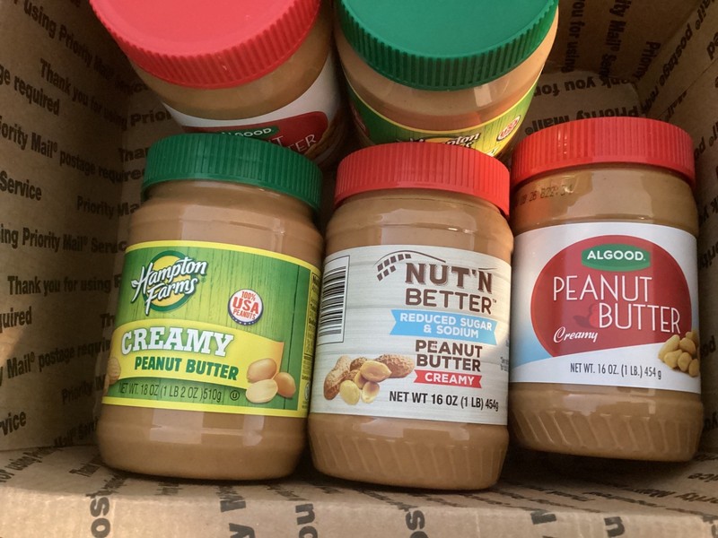 5 Jars of Assorted Creamy Peanut Butter BBD 2026 2027