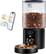 5L Automatic Pet Feeder w/ 5G WiFi, App Control, Timed Cat Dog Food Dispenser