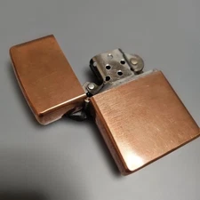 Zippo Copper Oil Lighter Made in USA Used excellent condition