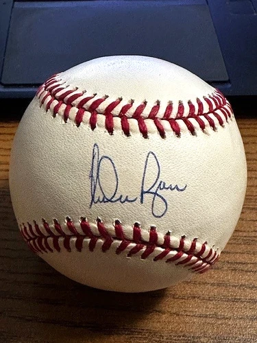NOLAN RYAN 3 SIGNED AUTOGRAPHED OAL BASEBALL!  Astros, Mets, Rangers!  HOF!