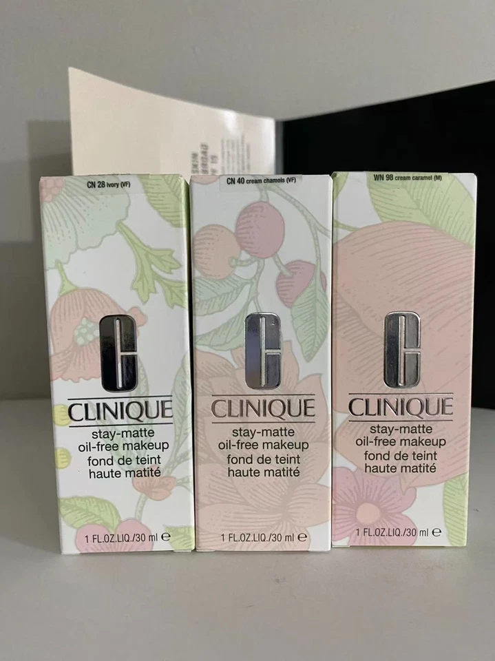 Clinique Stay-matte Oil-free Makeup Foundation 1 oz/30 ml～Choose Your Shade NIB - Image 3 of 4