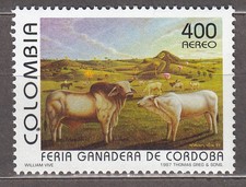 Colombie - Timbre Aérien 1997 Yvert 951 ** Neuf Sans Charnière Faune