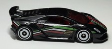 Hot Wheels Lamborghini Sesto Elemento Black 1/64 Diecast Loose Pls Read