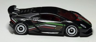 Hot Wheels Lamborghini Sesto Elemento Black 1/64 Diecast Loose Pls Read