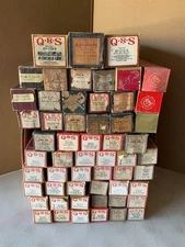 Vintage QRS Player Piano Rolls/various types music
