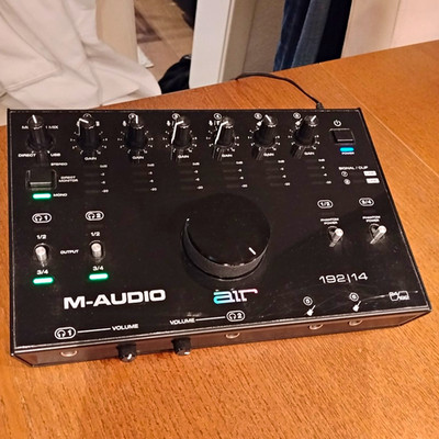 M-Audio AIR 192|14 USB-Audiointerface 14 Kanäle MIDI Out Direct-Monitoring