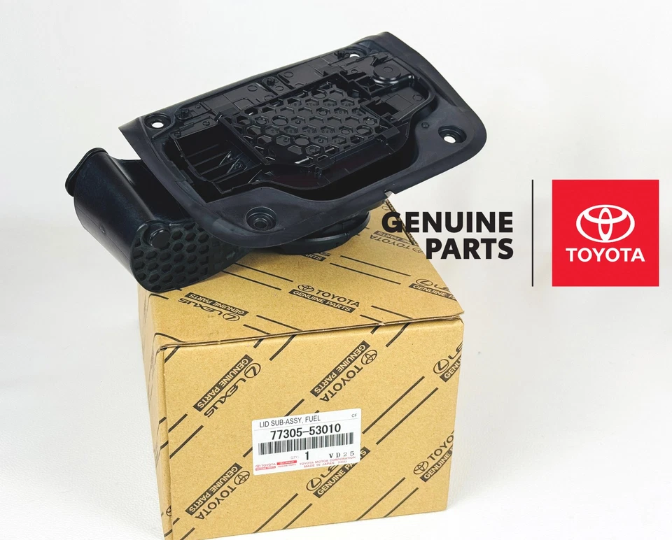 77305-53010 Lexus IS300 IS350 Genuine Fuel Filler Opening Lid OEM - Imagem 4 de 4
