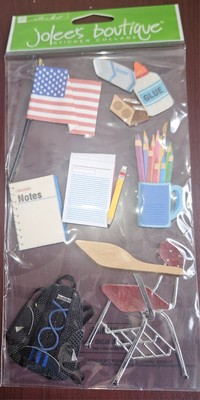 Jolee's Scrapbooking Stickers, SCHOOL THEME