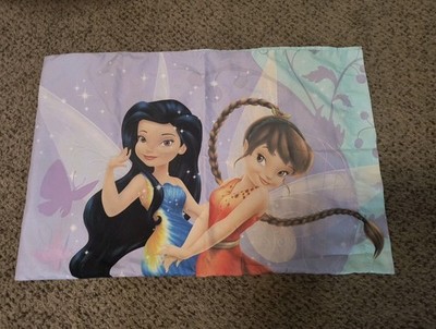 Disney Fairies Pillowcase 'Follow The Pixie Dust' Polyester Standard 30''x20'' D01