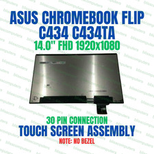 Asus Chromebook Flip C434T C434TA 14.0" FHD LCD Touch Screen Assembly