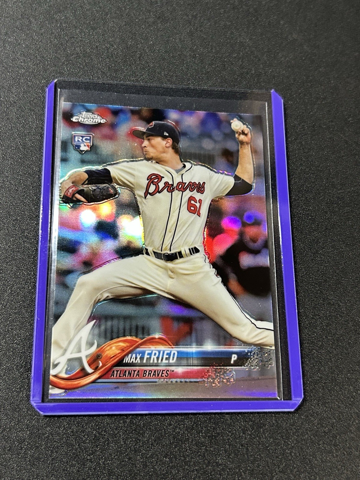 2018 Topps Chrome - Max Fried #66 Refractor (RC) Atlanta Braves Yankees E2