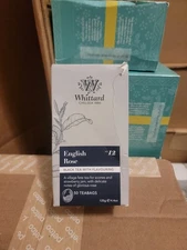 Chelsea Whittard English Rose (no. 12) 50 Traditional Teabags 125g