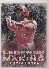 2018 Topps Update Legends in the Making Black Justin Upton #LITM-12 0w8