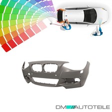 Lackiert Stoßstange vorne mit 4x PDC SRA für BMW 1er F20, F21 mit M-Paket 11-15