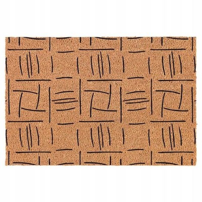 Fußmatte 40x60 cm Natur Design Türvorleger Robust Universal Matt