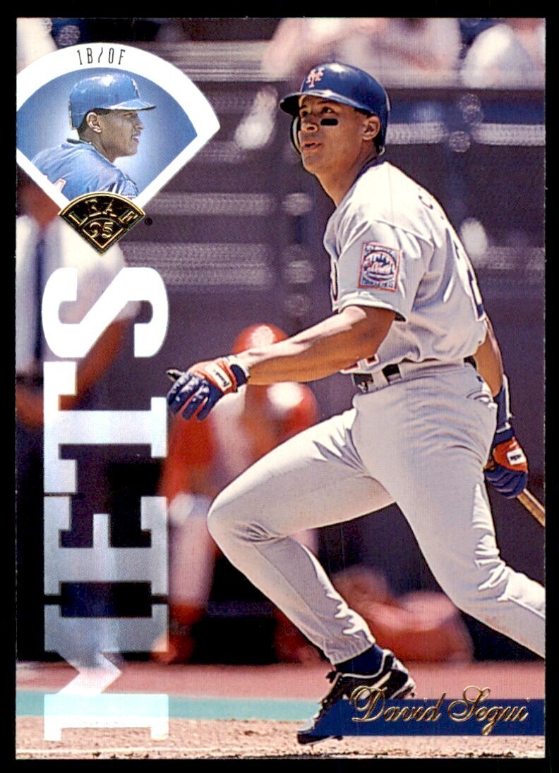 1995 Leaf David Segui Baseball Cards #262