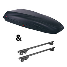 Für Toyota Corolla Verso Typ E12J - Dachträger Menabo & Dachbox Krono 480 Neu