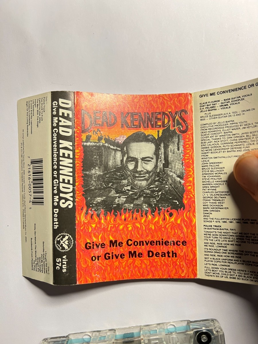Give Me Convenience or Give Me Death by Dead Kennedys (Cassette