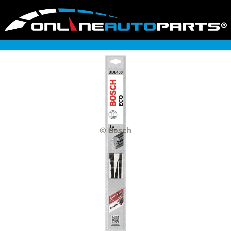 Front Pair Bosch Eco Wiper Blades Set for Holden Gemini TC TD TE TF TG TX 75~85 - image 2 of 4